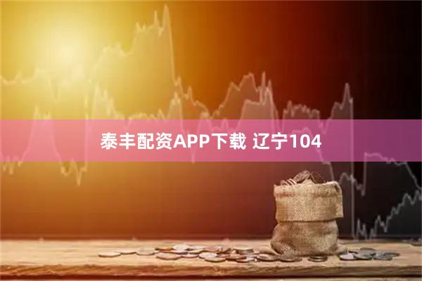 泰丰配资APP下载 辽宁104